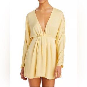 NWT - Ramy Brook Tanya Dress Elegant shade of yellow Size 6